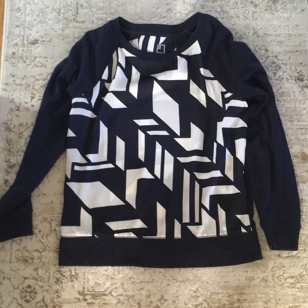 Geometric blouse